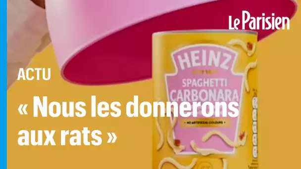 Les nouvelles pâtes carbonara en boîte de Heinz scandalisent l'Italie