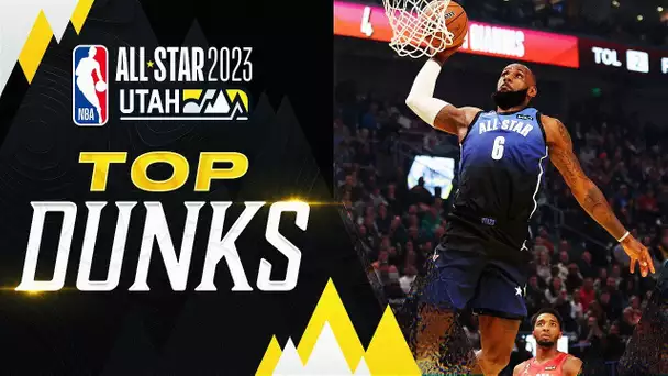 BEST Dunks of the 2023 #NBAAllStar 🔥