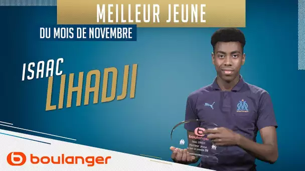 Isaac Lihadj meilleur jeune de novembre 🏆 #ChallengeBoulanger