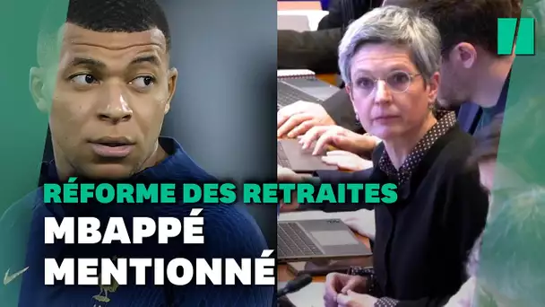 Quand Kylian Mbappé est mentionné par Sandrine Rousseau en plein débat sur les retraites
