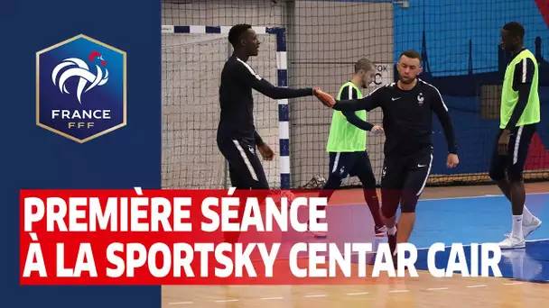Futsal : Première séance à la Sportski Centar Cair de Nis I FFF 2019-2020