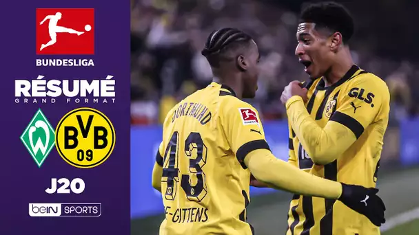 Résumé : Dortmund vainqueur à Brême grâce à son nouveau crack