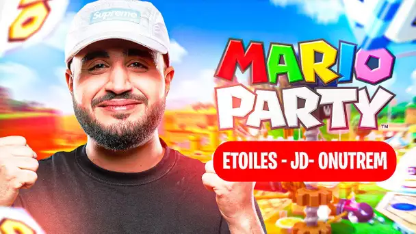 BIBI PART SUR UN MARIO PARTY EXCEPTIONNEL AVEC ETOILES, JD & ONUTREM