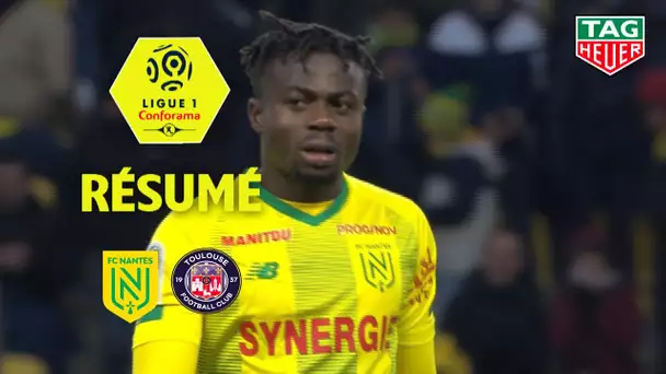 FC Nantes - Toulouse FC ( 2-1 ) - Résumé - (FCN - TFC) / 2019-20