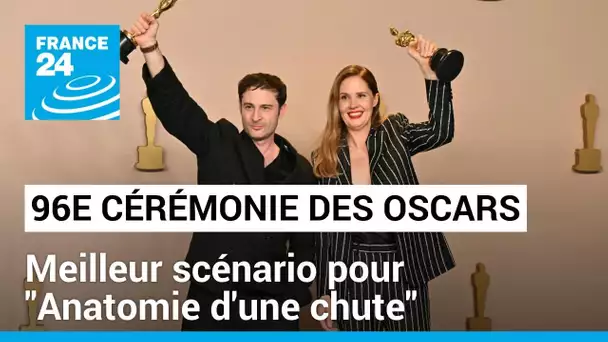 96e cérémonie des Oscars : meilleur scénario pour "Anatomie d'une chute" • FRANCE 24