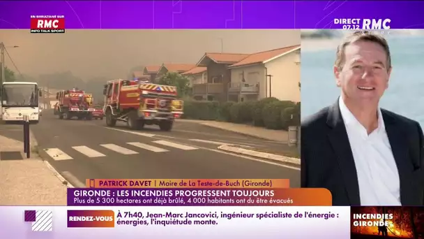 "Des scènes de guerre": le maire de la Teste-de-Buch témoigne des incendies qui ravagent sa commune