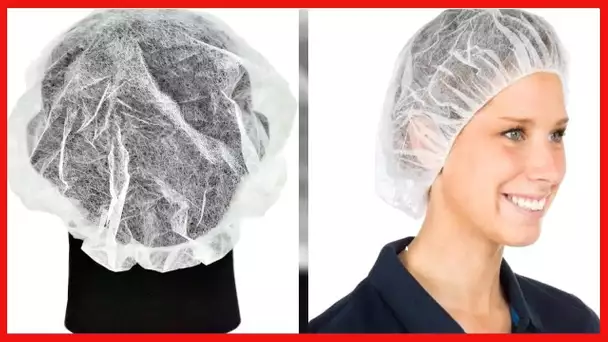 G & F Products 13040-100 Disposable Bouffant Caps Hair Net, Spun-Bonded Polypropylene, Non-Woven