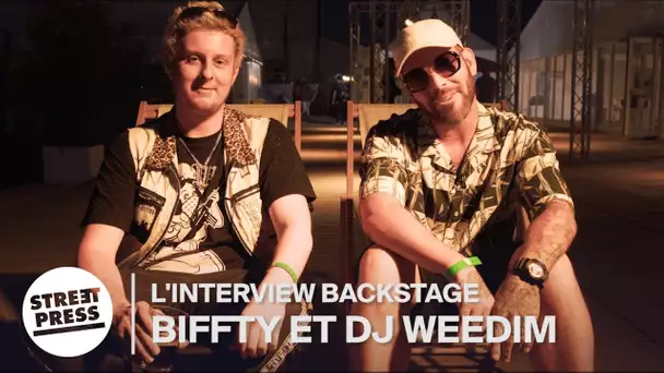 Biffty et DJ Weedim : Interview Backstage. Rillettes,  Ecsta et Souye Fest.