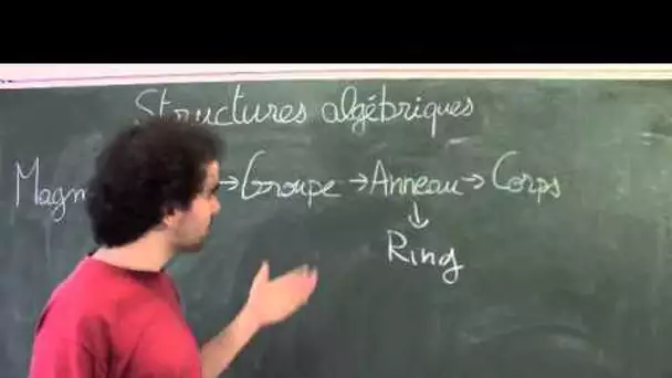 Structures algébriques 11 (Vocabulaire et conclusion...)