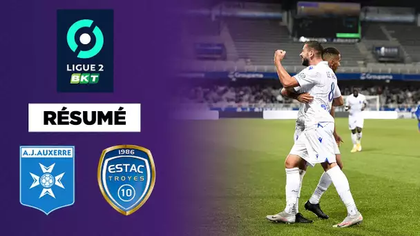 Résumé - Ligue 2 BKT : Auxerre empoche le derby contre Troyes