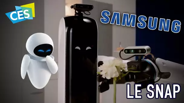 Le Snap #23 : Samsung présente ses robots du quotidien au CES 2021