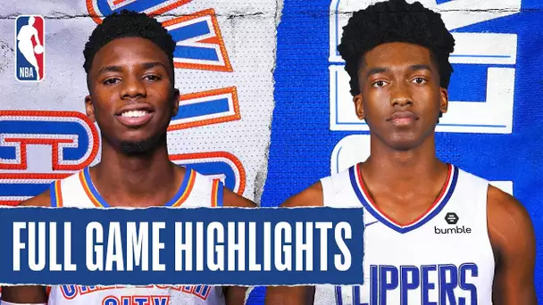 THUNDER at CLIPPERS | FULL GAME HIGHLIGHTS | August 14, 2020