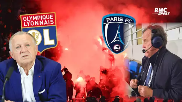 Incidents Paris FC - OL : "Une bande d'abrutis lyonnais a tout gâché" éructe le président Ferracci