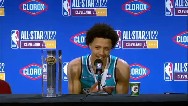 Cade Cunningham Full Press Conference After Winning MVP #CloroxRisingStars