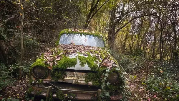 Ces lieux laissés à l'abandon demeurent fascinants