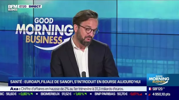 Antoine Delcour (Euroapi) : Euroapi, filiale de Sanofi, s'introduit en Bourse