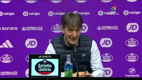 Rueda de prensa R. Valladolid CF vs RCD Espanyol de Barcelona