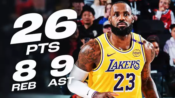 LeBron James STUFFS THE STAT SHEET vs Clippers | February 4, 2025