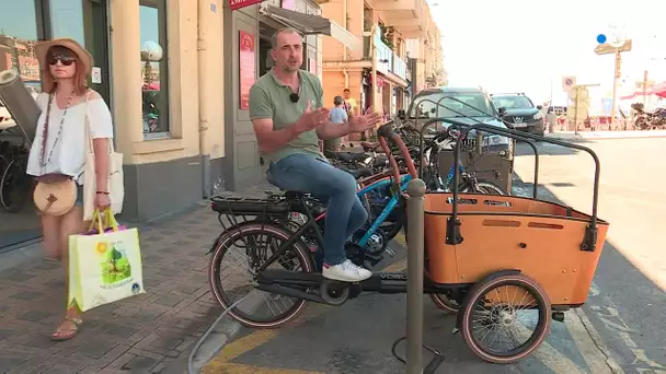 Sète : les triporteurs de livraisons reviennent à la mode en ville