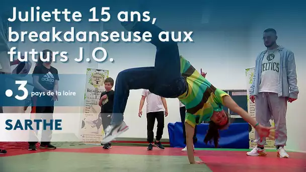 Portrait danseuse de Breakdance à 15 ans. Nouvelle discipline JO 2024