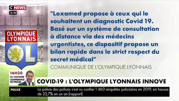 Covid-19 : l'Olympique lyonnais innove