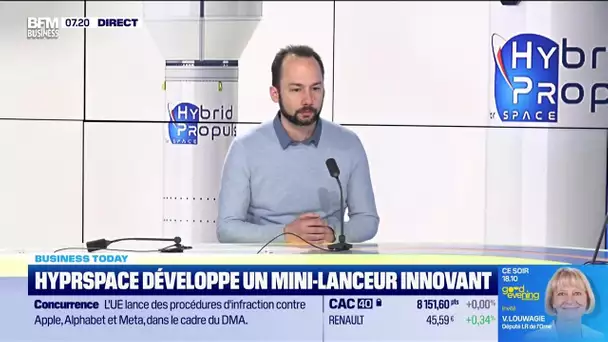 Alexandre Mangeot (HyPrSpace) : La France va soutenir ses mini-fusées