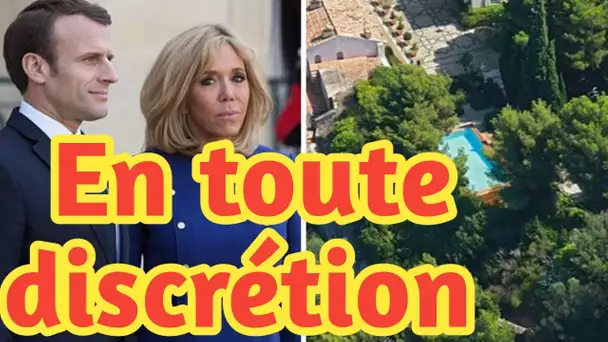 Brigitte et Emmanuel Macron sont arrivés en catimini à Brégançon