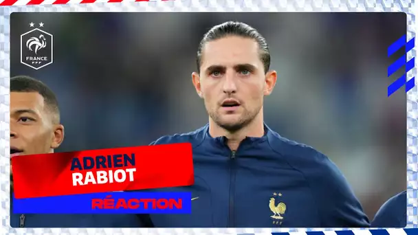 La réaction d'Adrien Rabiot après France - Pologne I FFF 2022