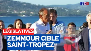 Législatives : Zemmour cible Saint-Tropez