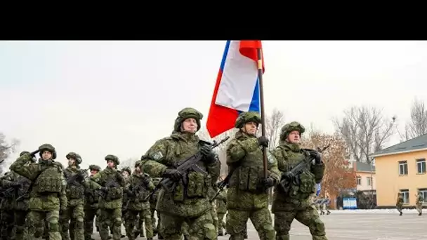 La Russie entame son retrait militaire du Kazakhstan • FRANCE 24