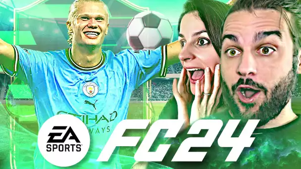 NOS PREMIÈRES PARTIES SUR EA FC 24 ! (FIFA 24 DRAFT ET PACK OPENING)