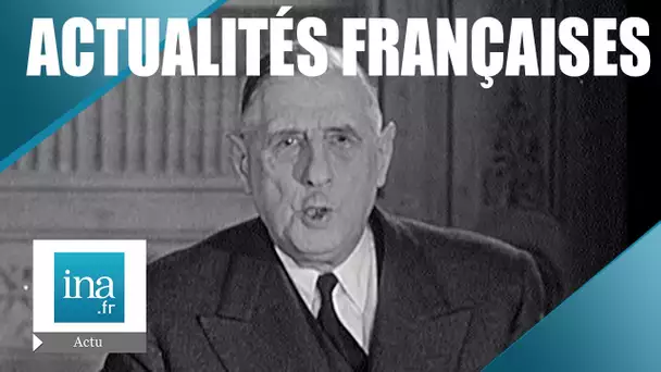 Les Actualités Françaises de Mars 1962 | Archive INA