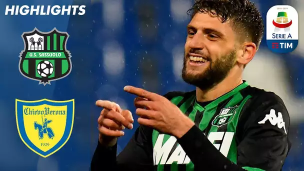 Sassuolo 4-0 Chievo | Sassuolo end winless run with home victory! | Serie A