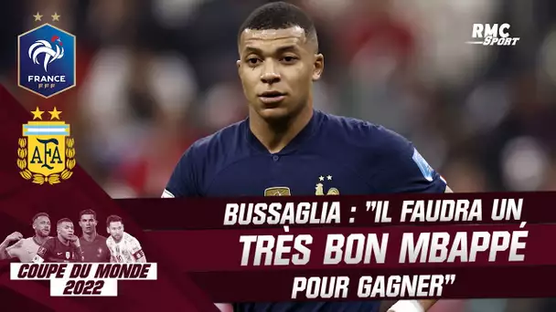 France-Argentine : "Il faudra un très bon Mbappé pour gagner" estime Bussaglia