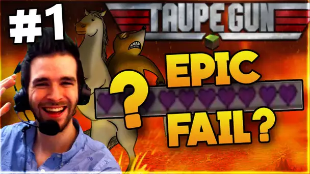 TAUPE GUN 4 - EPISODE 1, EPIC FAIL? Skyyart Minecraft Fun Ep1