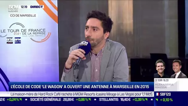 Mathieu Bonfils (Le Wagon) : "Le Wagon" a ouvert une antenne à Marseille en 2015