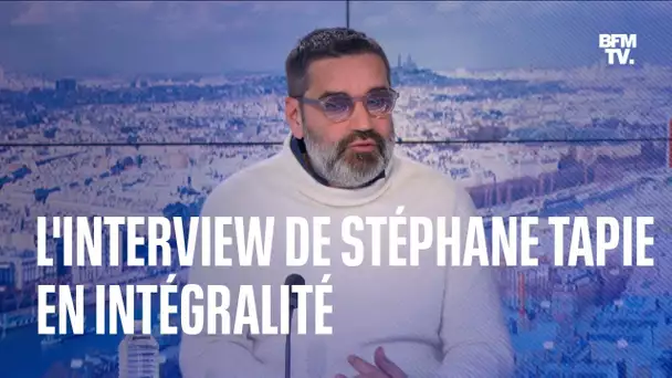 L'interview de Stéphane Tapie pour la sortie de son livre sur sa relation avec son père