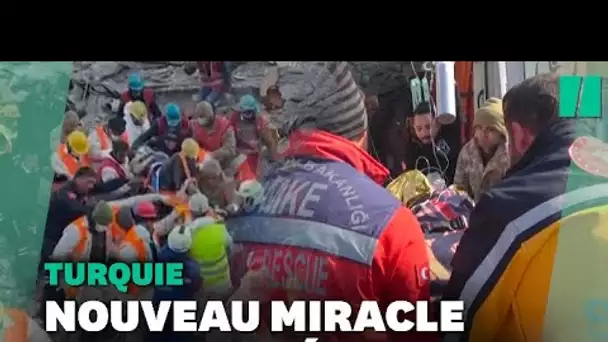 Un « miracle » en Turquie, où une femme a été retrouvée après 180 heures sous les décombres