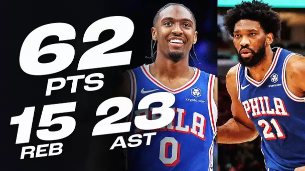Tyrese Maxey & Joel Embiid's DYNAMIC Night vs Mavericks | February 4, 2025