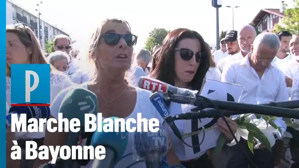 Chauffeur de bus agressé à Bayonne : « Je suis furieuse », déclare sa femme lors de la march