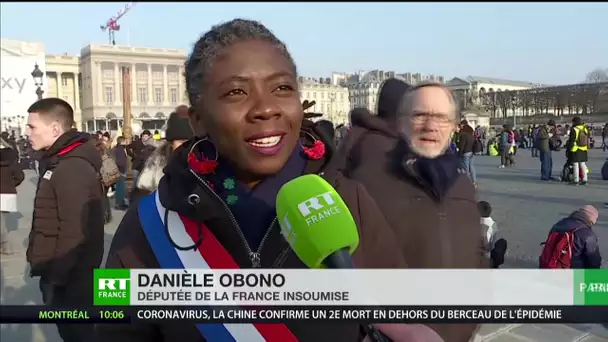 Danièle Obono : «Il faut maintenir la pression pour obtenir le retrait de cette mauvaise réforme»