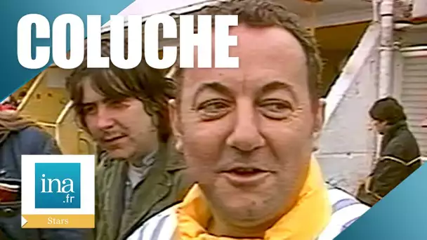 1986 : Coluche "La moto, c'est pour me faire peur" | Archive INA