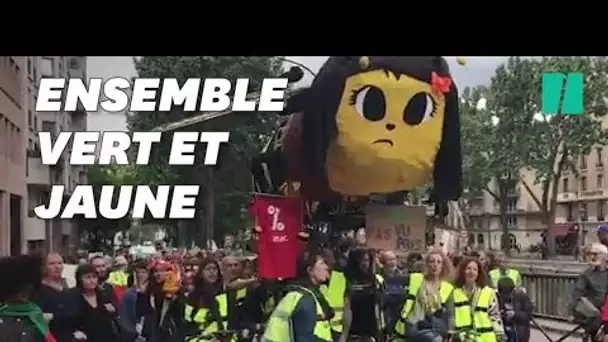 Les gilets jaunes et les anti-Monsanto ont manifesté ensemble