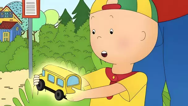 Prendre l'autobus scolaire pour la Première Fois | Caillou | WildBrain Enfants