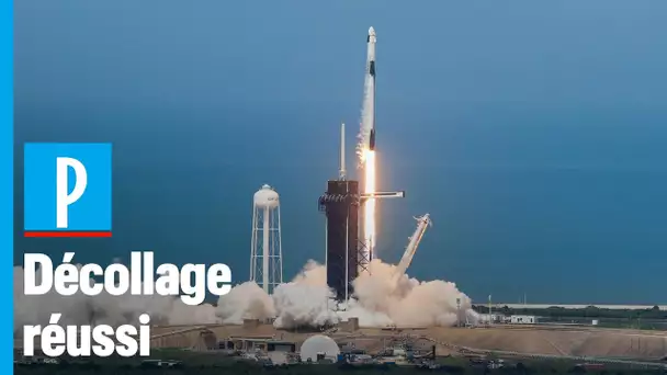 SpaceX : revivez le décollage historique de la capsule Crew Dragon