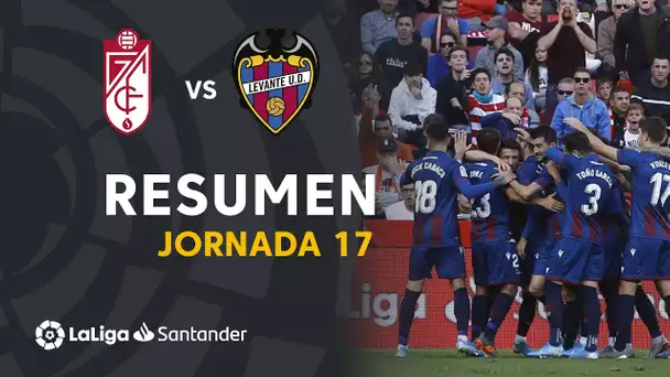 Resumen de Granada CF vs Levante UD (1-2)