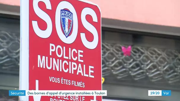 Toulon : la ville teste des bornes d'appel d'urgence