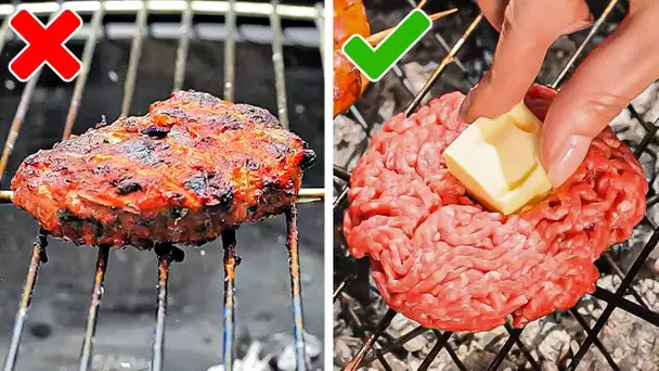 ASTUCES pour les grillades et recettes de pique-nique qui mettent l'eau à la bouche