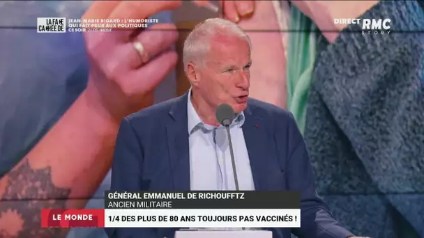 "Je fais ce que je veux !" : Le général Emmanuel de Richoufftz ne veut pas se faire vacciner !