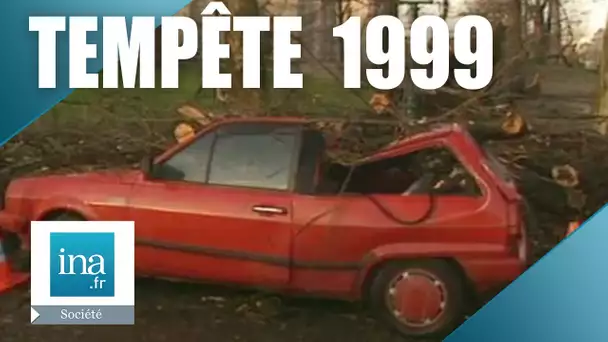 Tempête 1999 : 140 000 arbres déracinés à Paris | Archive INA